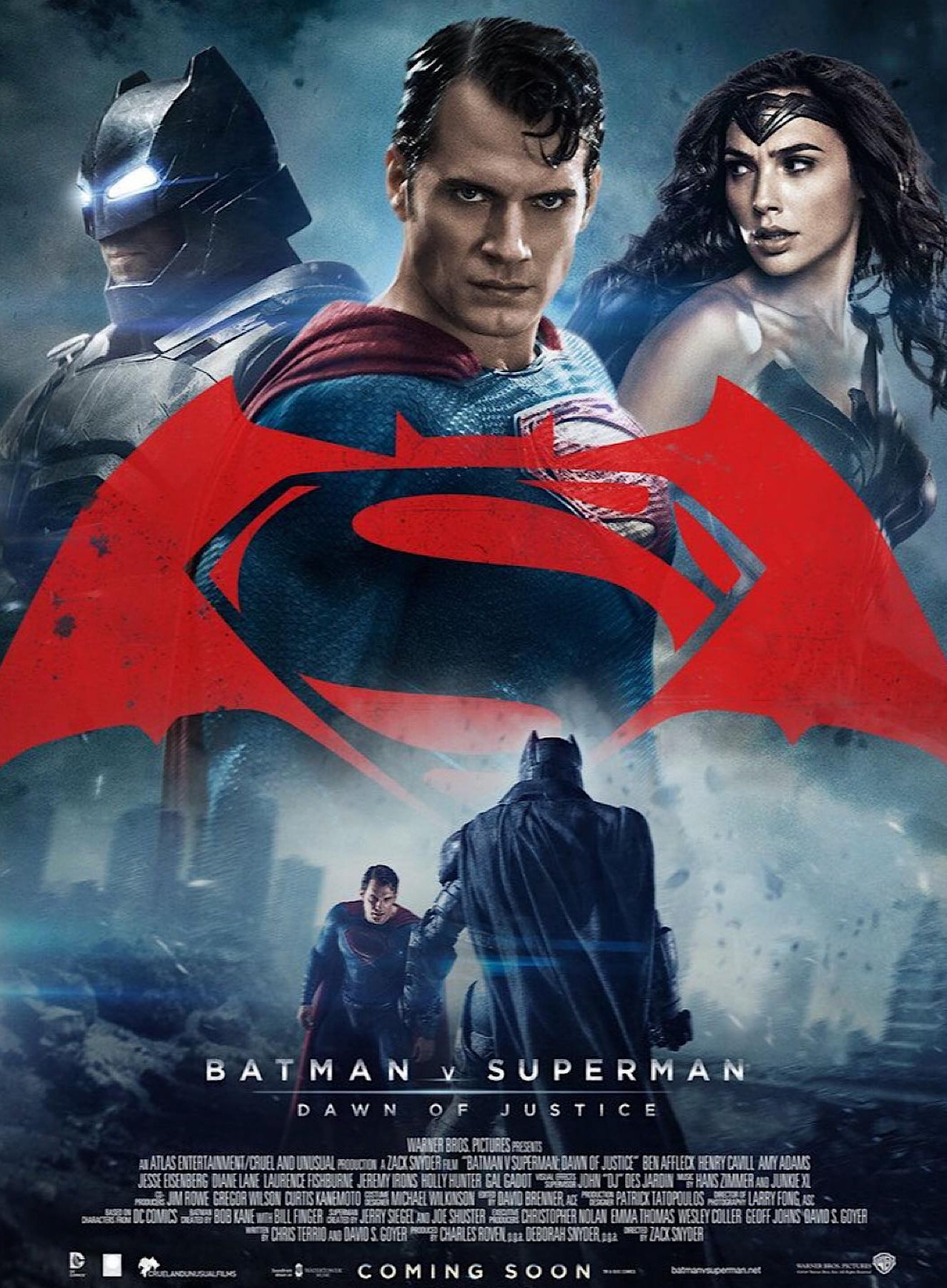 Batman v Superman - Dawn of Justice Cover